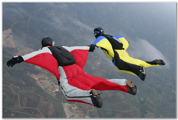 Wingsuit Skydiving