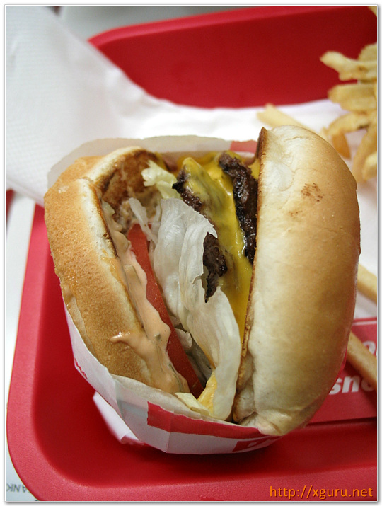 In-N-Out Double Double Burger