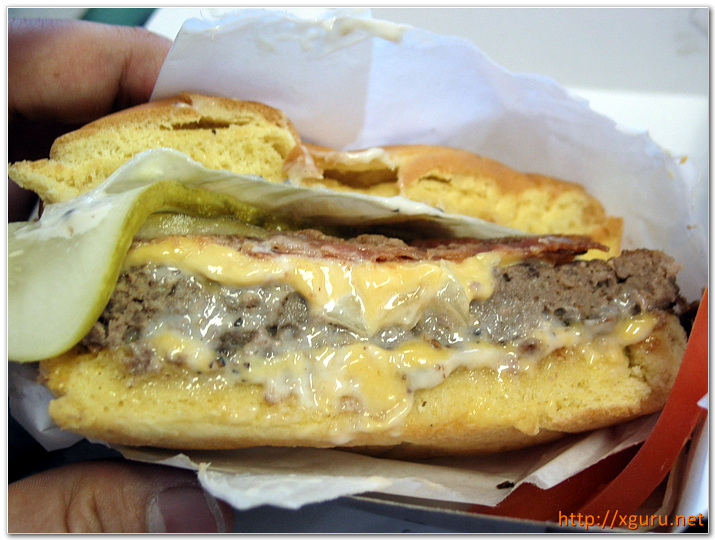 Sirloin Bacon & Cheese Burger
